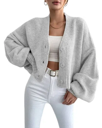 Kayla Paris Cardigan In Gray