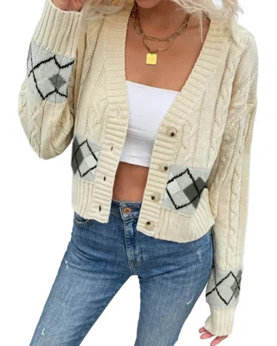 Kayla Paris Cardigan In Neutral