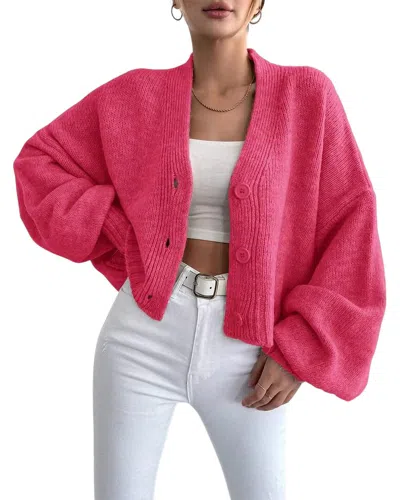 Kayla Paris Cardigan In Pink