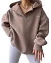Kayla Paris Hoodie In Purple