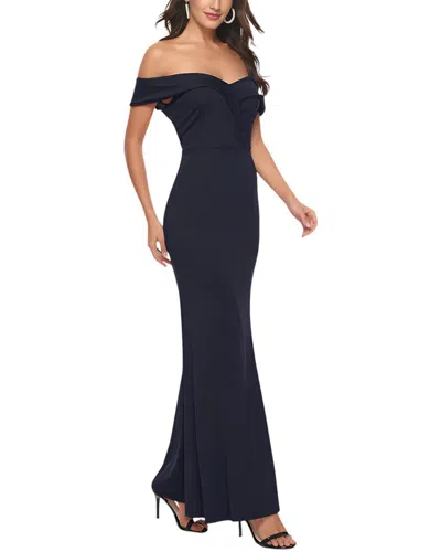 Kayla Paris Maxi Dress In Blue
