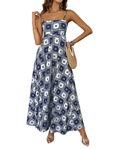 Kayla Paris Maxi Dress In Blue