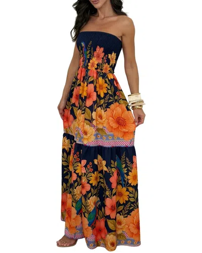 Kayla Paris Maxi Dress In Pattern