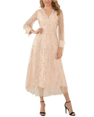 Kayla Paris Maxi Dress In Neutral