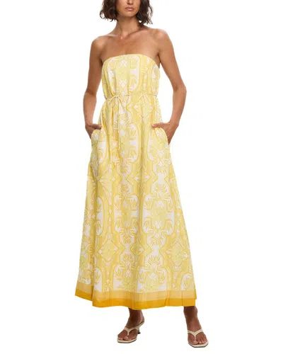 Kayla Paris Maxi Dress In Yellow