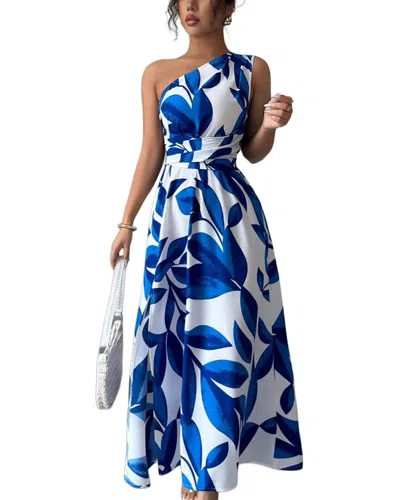 Kayla Paris Midi Dress In Blue