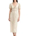 Kayla Paris Midi Dress In Neutral