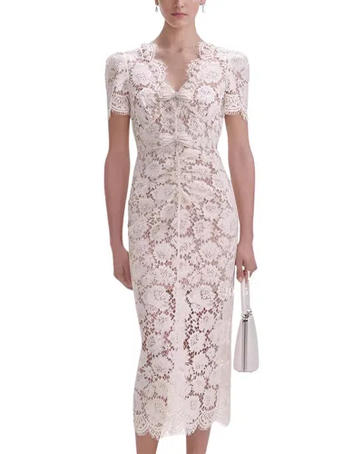 Kayla Paris Midi Dress In White