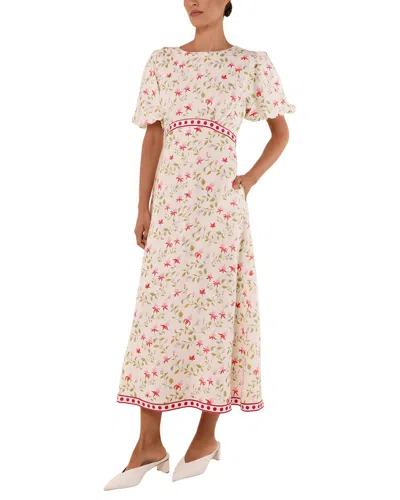 Kayla Paris Midi Dress In White
