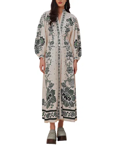 Kayla Paris Midi Dress In White