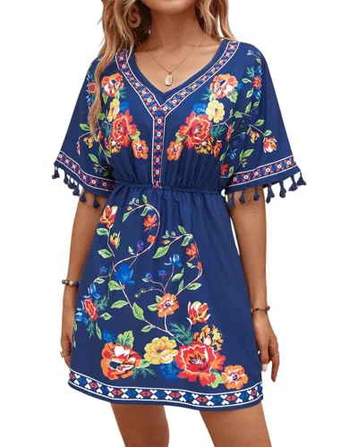 Kayla Paris Mini Dress In Blue