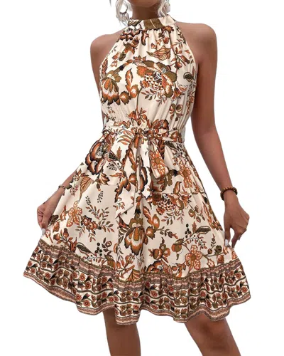 Kayla Paris Mini Dress In Neutral