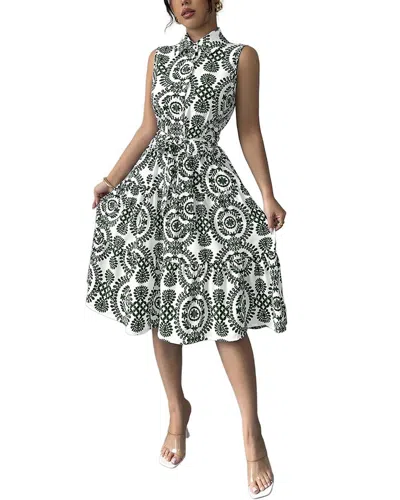 Kayla Paris Mini Dress In Green