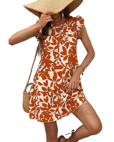 Kayla Paris Mini Dress In Orange