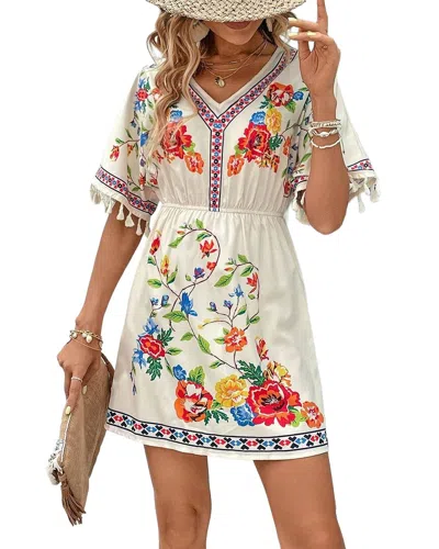 Kayla Paris Mini Dress In White