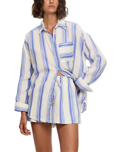 Kayla Paris Shirt & Short Set In Multi