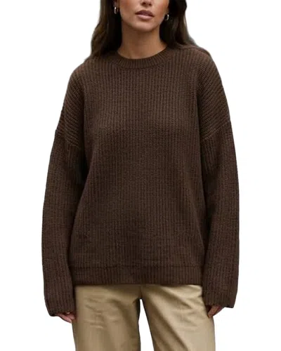 Kayla Paris Sweater In Coffee Brown