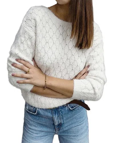 Kayla Paris Sweater In White