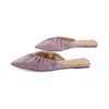 Kayleen By Los Angeles Women's Caralyn Faux Leather Sandals In Lilac In Blue