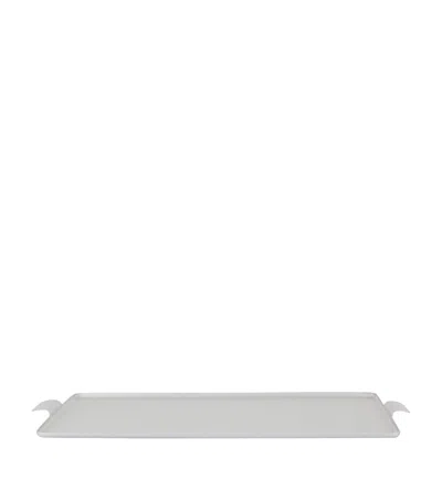 Kaymet Aluminium Serving Tray In Silver