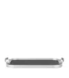 Kaymet Cut Out Serving Tray In Black