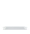 Kaymet Pressed Rubber Grip Tray In Silver