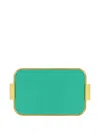 Kaymet Rectangular-shape Tray In Green