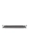 Kaymet Rubber Grip Cut-out Handle Tray In Black