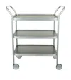 Kaymet Three-tier Serving Trolley In Black