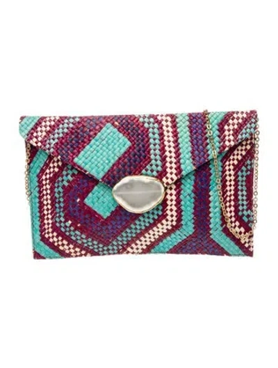 Pre-owned Kayu Leather Crossbody Bag In Multicolor