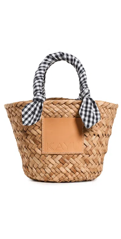 Kayu Mini Marlow Tote Black Gingham
