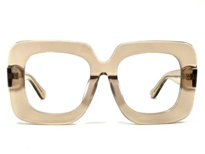 Kazoku Lunettes Brazen Oversized Square Opthalmic Glasses In Col 826 In Neutral