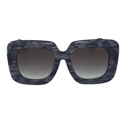 Kazoku Lunettes Brazen Oversized Square Sunglasses In 74 In Gray