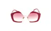 Kazoku Lunettes Hangover Sunglasses In 678 In Pink