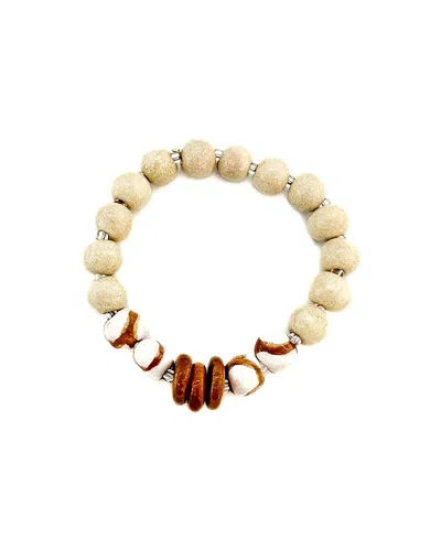 Kazuri Mambrui Bracelet In Neutral