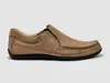 Kcr Group Men's Dockside Leather Boat Shoes In Beige In Sand