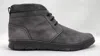Kcr Group Men's Thick Fur-lined Zip-up Nubuck Leather Boots In Grey In Grey