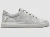 Kcr Group Women's Classic Camo Leather Sneakers In White In White