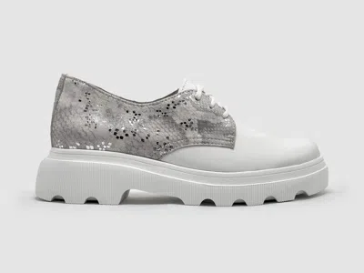 Kcr Group Women's Modern Low-top Leather Shoes In White