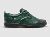 Kcr Group Women's Old-fashioned Leather Shoes In Green In Green