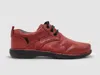 Kcr Group Women's Old-fashioned Leather Shoes In Red In Red