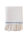 Kd Weave Braid Detail Napkin In Blue