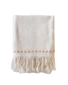 Kd Weave Braid Detail Napkin In Pink