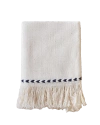 Kd Weave Braid Detail Napkin In White