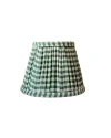 Kd Weave Gingham Empire Shade In Green