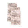 Kd Weave Gingham Napkin In Pink