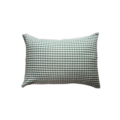 KD WEAVE KD WEAVE GINGHAM PILLOW COVER