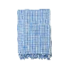 Kd Weave Gingham Tablecloth In Blue