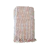Kd Weave Gingham Tablecloth In Pink