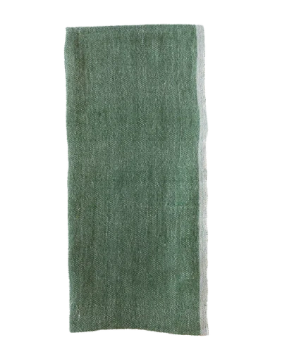 Kd Weave Hand Towel In Green